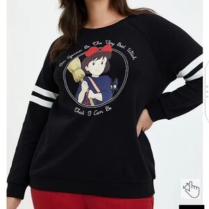 🆕HER UNIVERSE STUDIO GHIBLI KIKI'S DELIVERY SERVICE VARSITY SWEATSHIRT